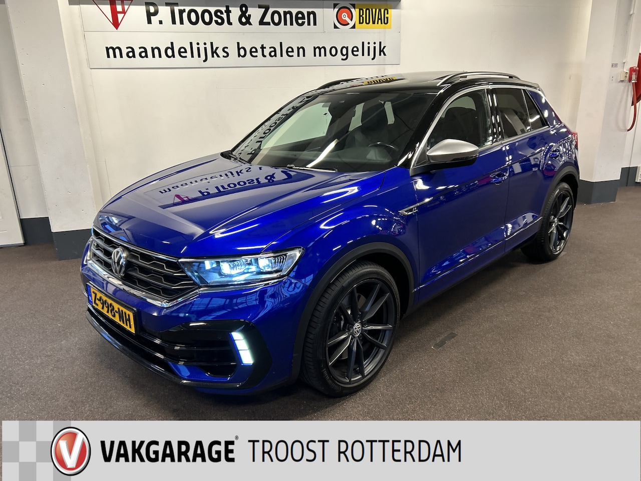 Volkswagen T-Roc - 2.0 TSI 4Motion R | Panoramadak | Akraprovic | Beats audio | Adaptieve cruise control | Di - AutoWereld.nl