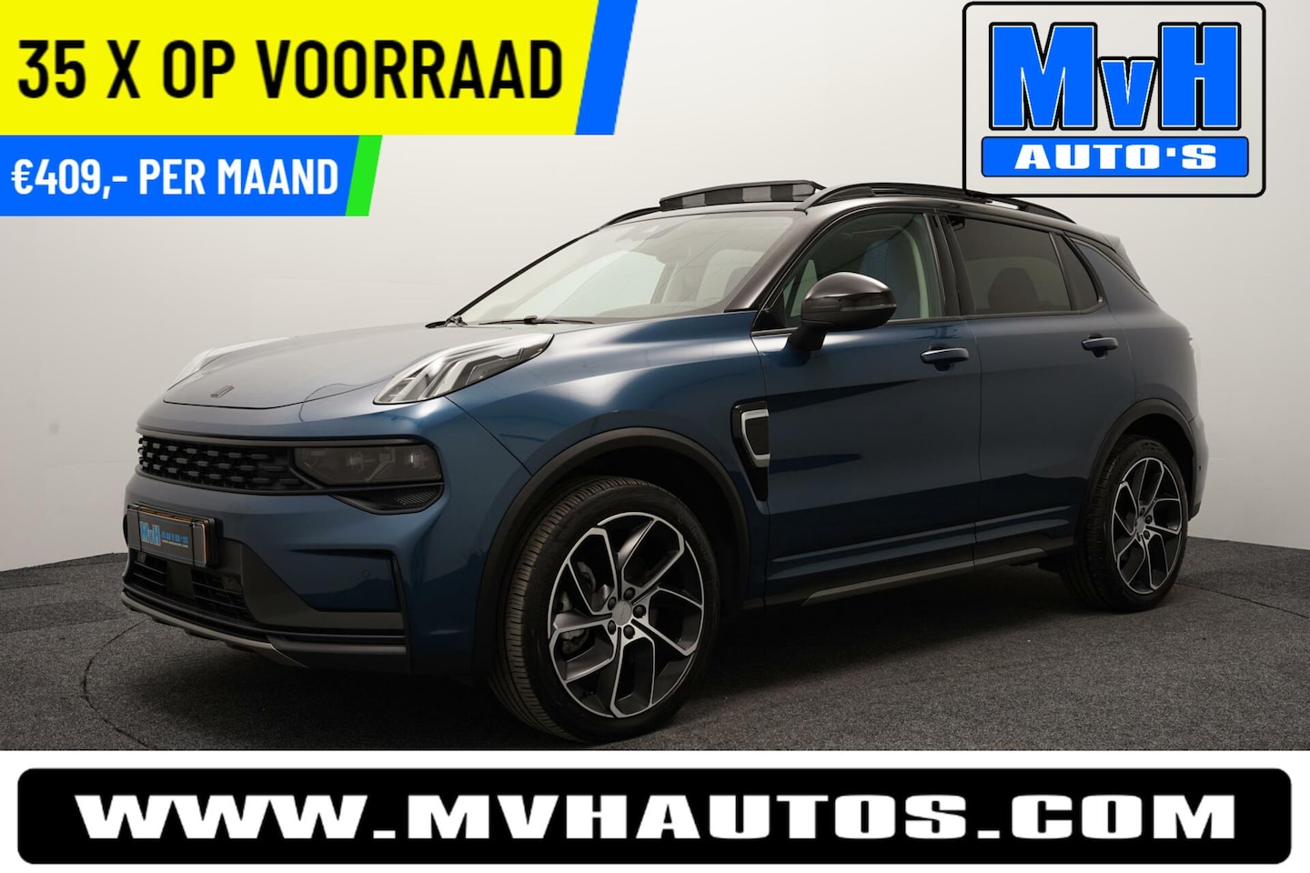 Lynk & Co 01 - 1.5 Plug-in Hybride|FULL BLACK EDITION|360ºCAM - AutoWereld.nl