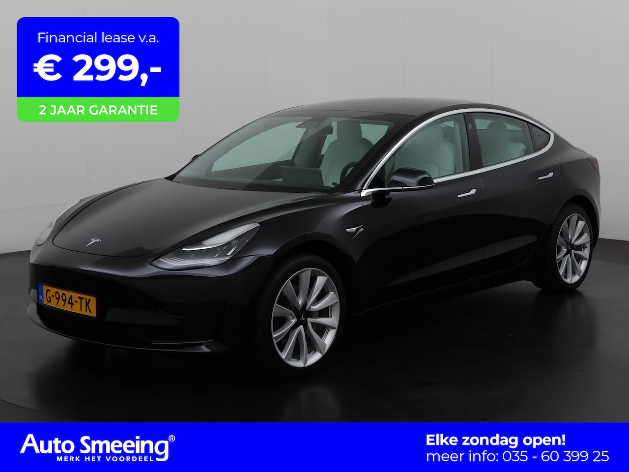 Tesla Model 3 - Standard RWD Plus | Camera | Adapt Cruise | Zondag Open! - AutoWereld.nl