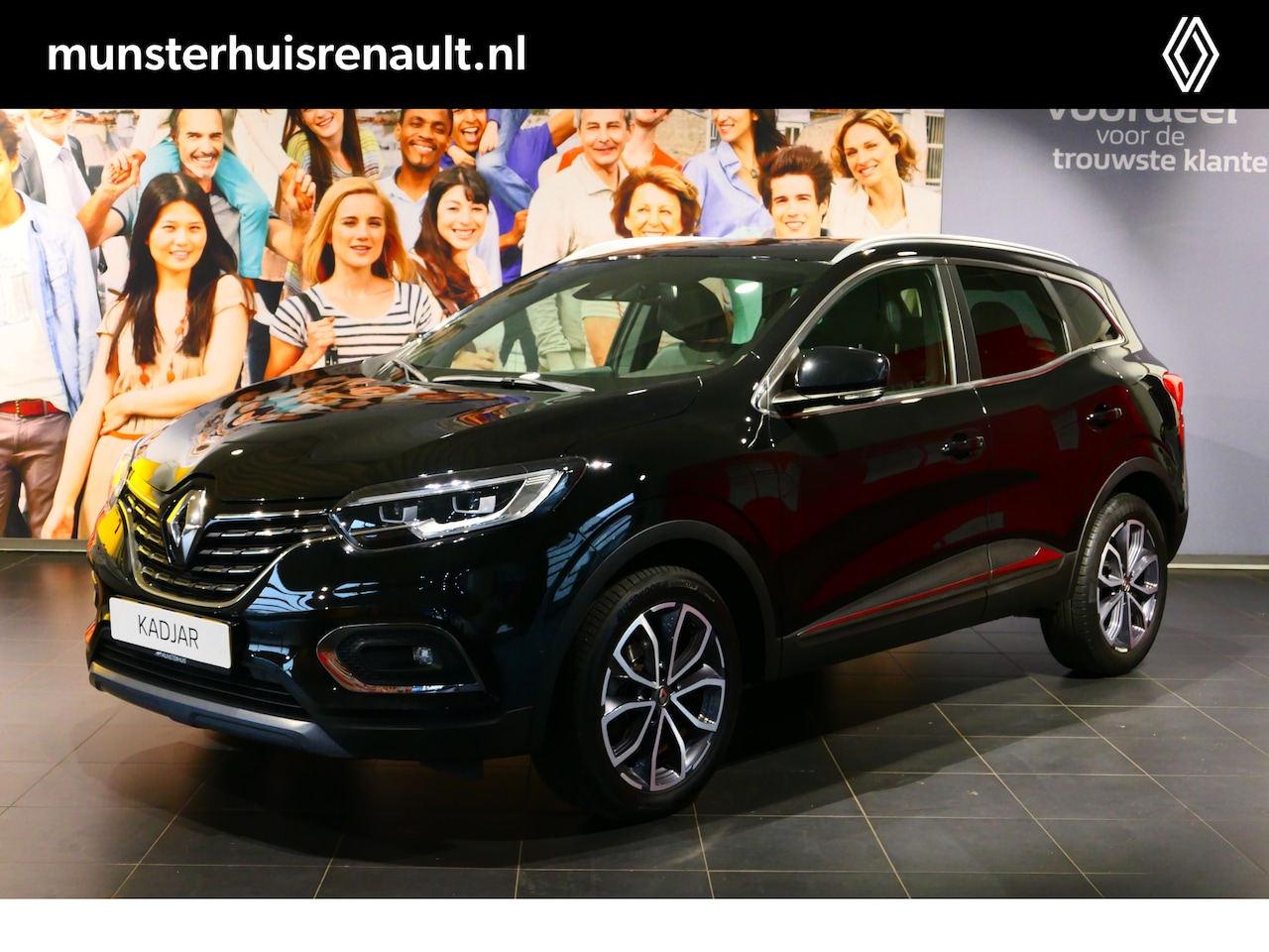 Renault Kadjar - 1.3 TCe Black Edition AUTOMAAT! - Parkeerassistent, cruise, dode hoek, stoelverwarming - AutoWereld.nl