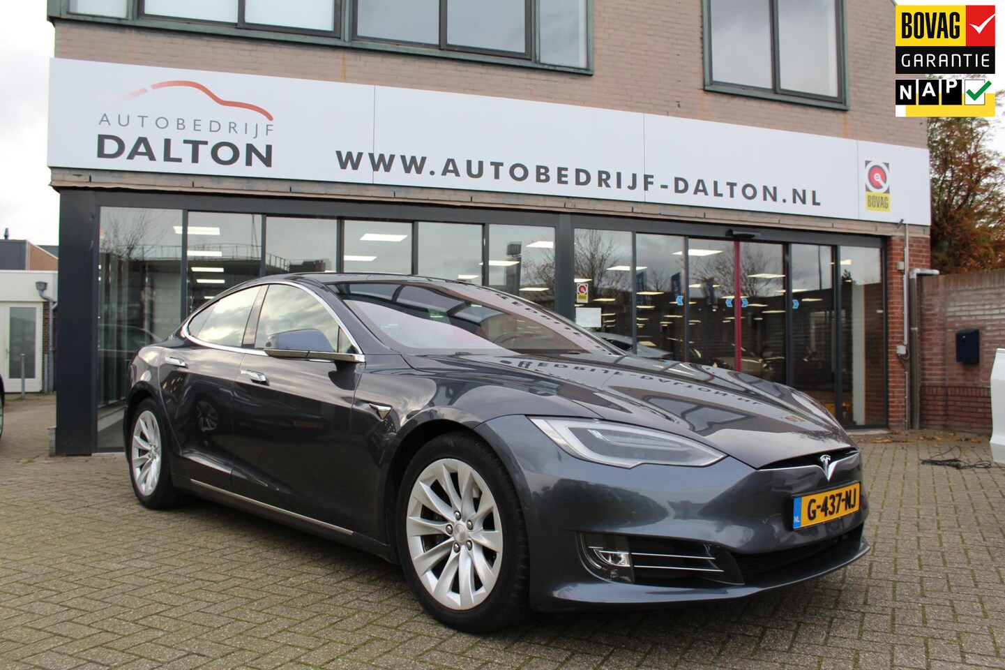 Tesla Model S - Long Range 100KWh AUTOPILOT / 1e EIG. / LEER / PANODAK / INCL. BTW - AutoWereld.nl