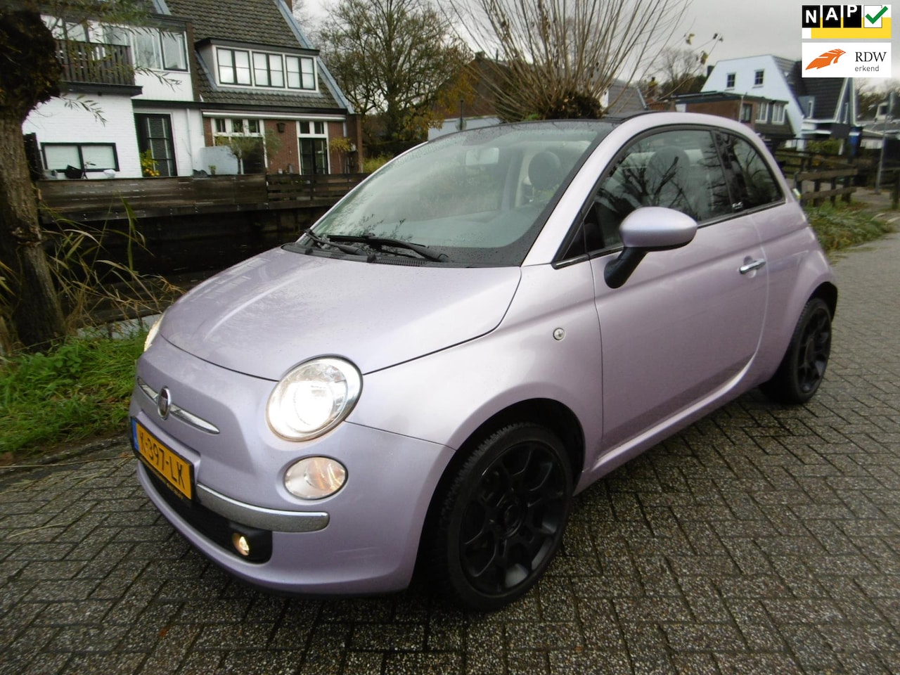 Fiat 500 C - 1.2 Cabrio Lounge 4-Cilinder Airco Zuinig B-Label Historie - AutoWereld.nl