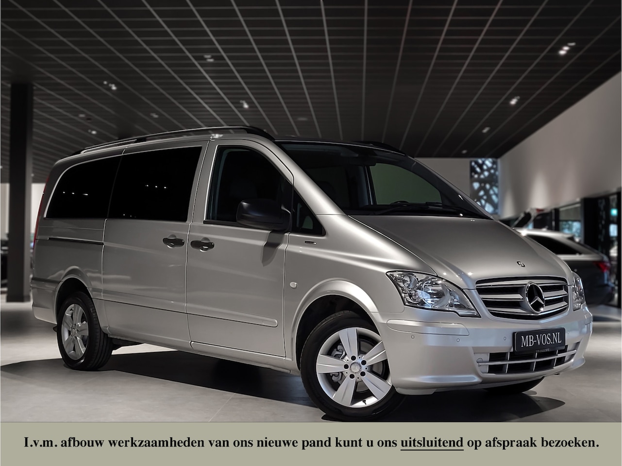 Mercedes-Benz Vito - 116 Cdi Lang DC Comfort Plus Leer/Comand|Airco|Trekhaak|Camera|1ste eigenaar|NL auto - AutoWereld.nl