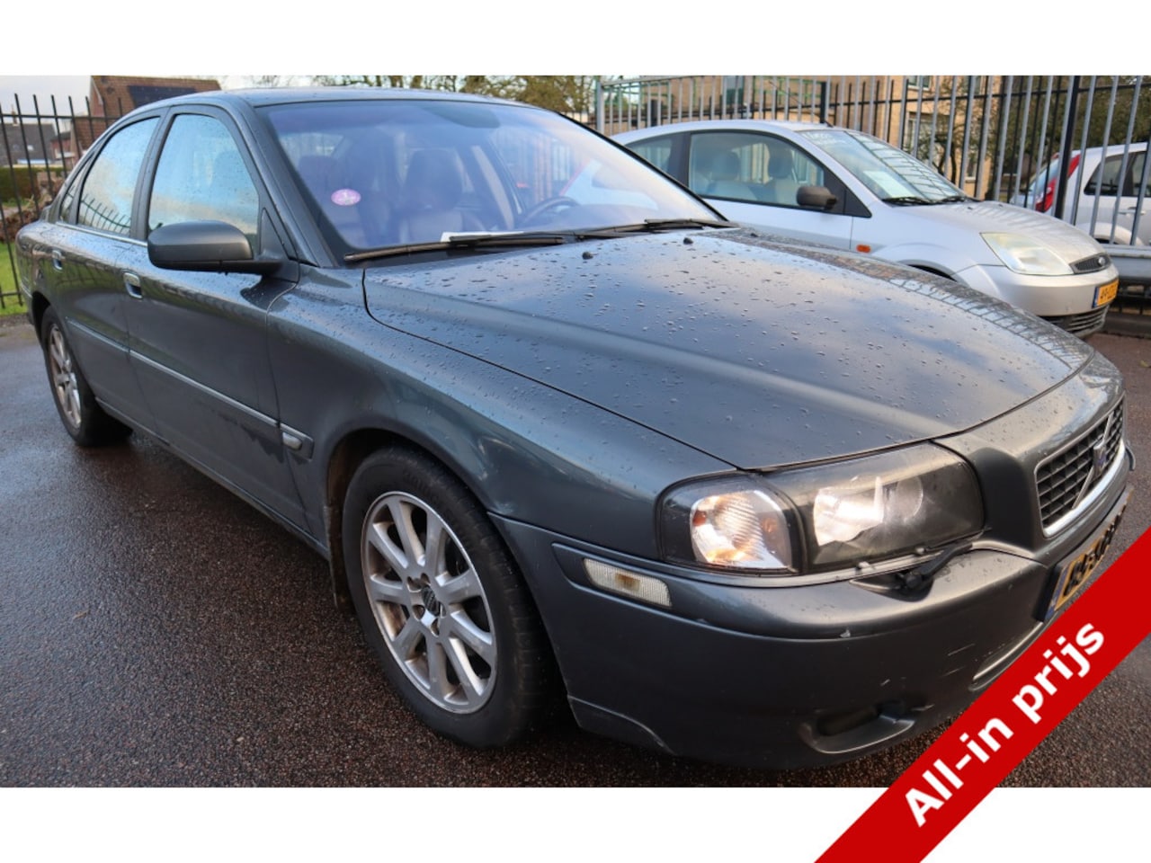 Volvo S80 - 2.4 Summum Graphite | leer | trekh | navi | cruise | glazendak - AutoWereld.nl