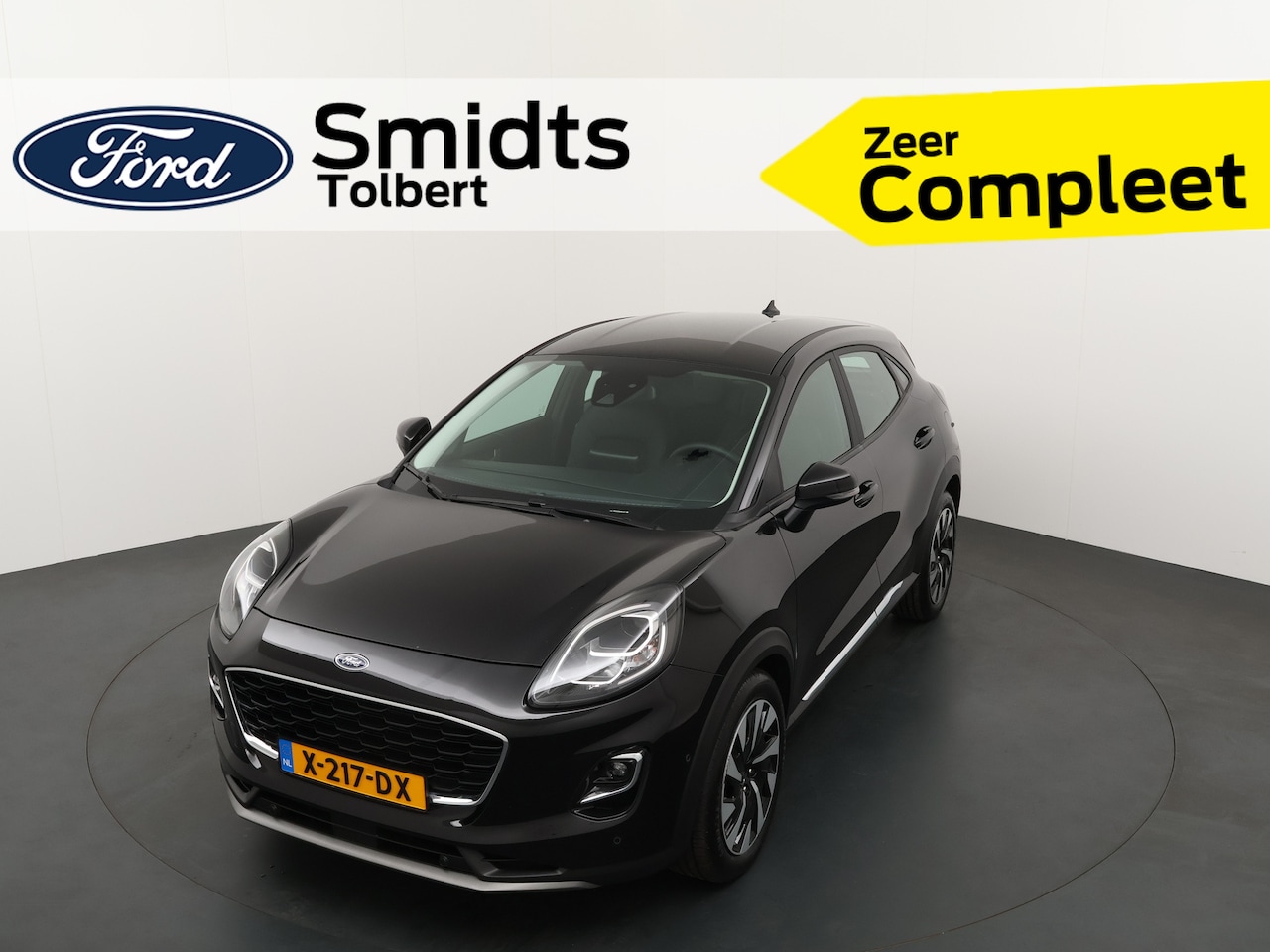 Ford Puma - 125PK EcoBoost Hybrid Titanium | Orig. NL | Bliss | Winterpack | Half leder | Adapt. cruis - AutoWereld.nl