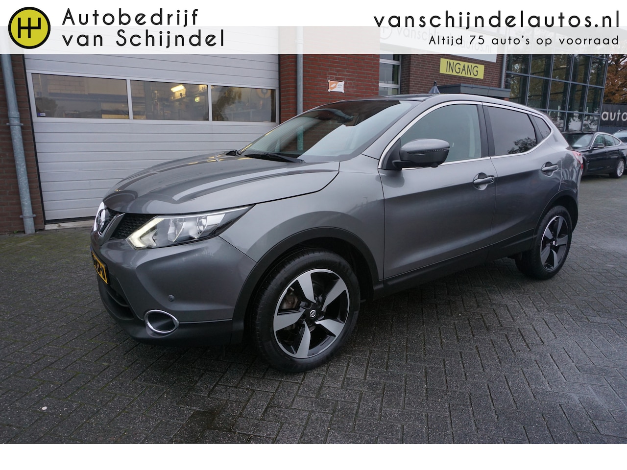 Nissan Qashqai - 1.2 N-CONNECTA LUXE RECENT NIEUWE DISTRIBUTIEKETTING 360CAMERA AFN.TREKHAAK STOEL+VOORRUIT - AutoWereld.nl