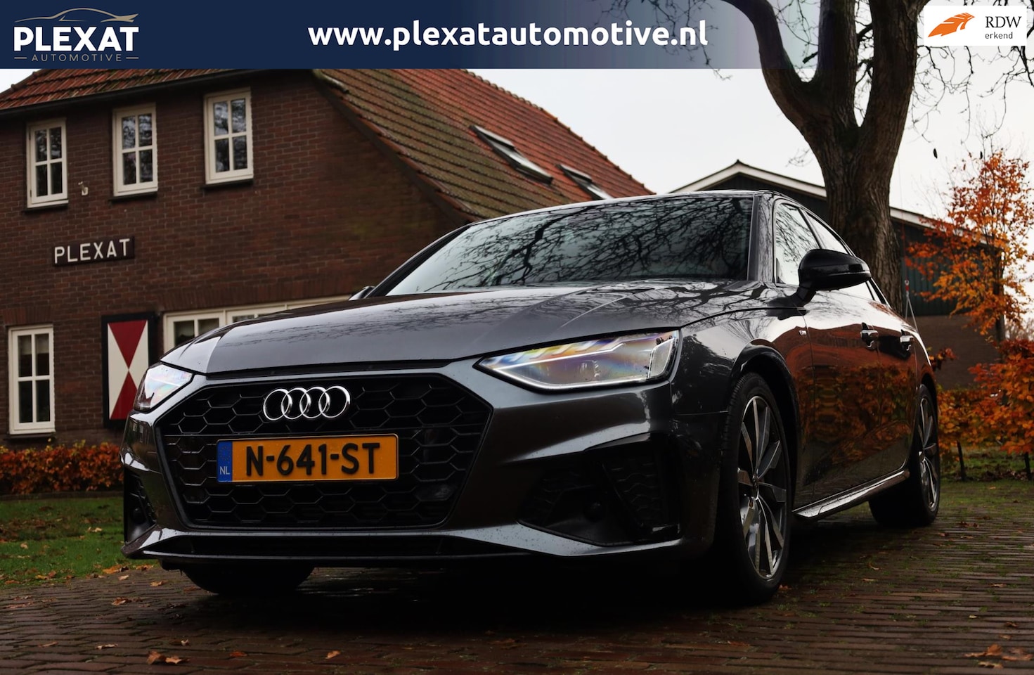 Audi A4 Limousine - 40 TFSI S edition Competition Aut. | 2x S-line | Panorama | Dealer garantie | Stoelverwarm - AutoWereld.nl