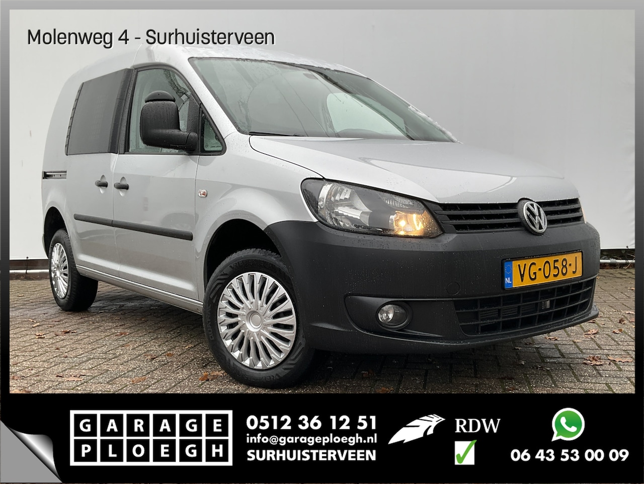 Volkswagen Caddy - 2.0 TDI 4Motion Cruise Navi Airco NAP Voll.onderhouden! 4x4 - AutoWereld.nl