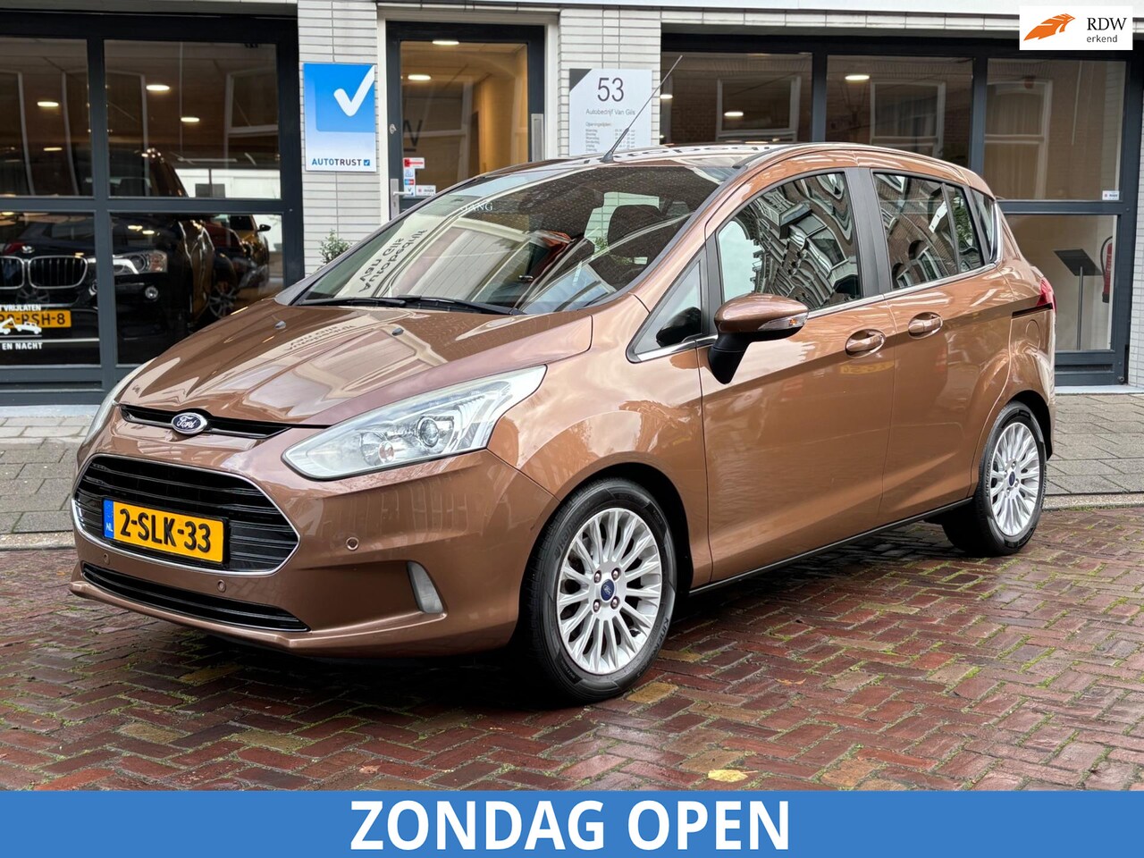 Ford B-Max - 1.0 EcoBoost Titanium | AIRCO | LMV | PDC | NAVIGATIE | 75.562 km | - AutoWereld.nl