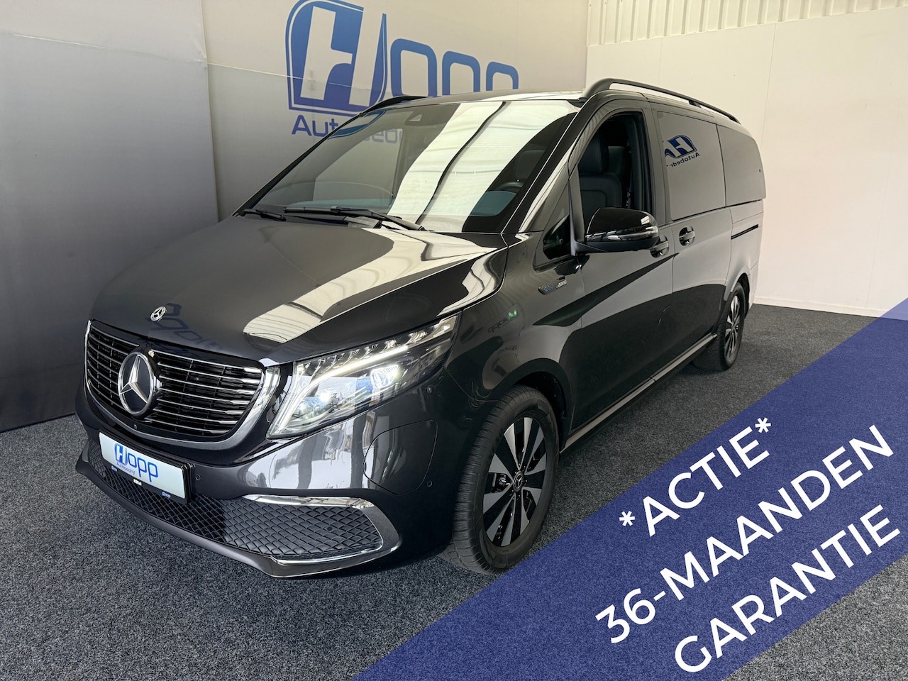 Mercedes-Benz EQV - 300 L2 - 8 Pers. - Pano - Leer - 360 - Elec. Schuifd. - Incl. 36-mnd Garantie - AutoWereld.nl