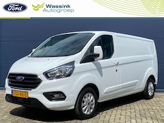 Ford Transit Custom - GB 2.0 TDCi 130PK 300 L2H1 Limited | Trekhaak | Stoelverwarming | Houtenvloer Laadruimte |