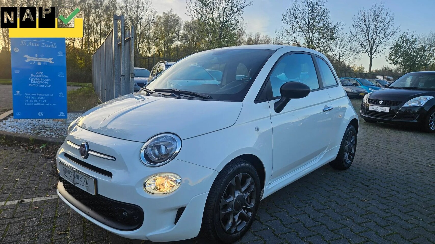 Fiat 500 - 1.0 Hybrid SPORTUITVOERING / BLUETOOTH / CRUISE CONTROL - AutoWereld.nl