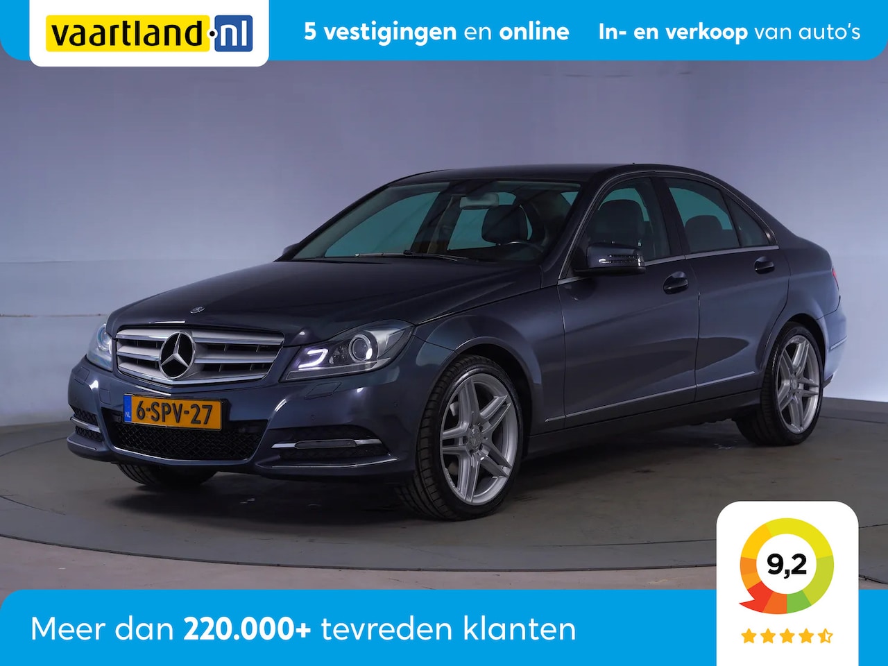 Mercedes-Benz C-klasse - 180 CDI Amb. Avant. Automaat [ Navi Clima ] - AutoWereld.nl