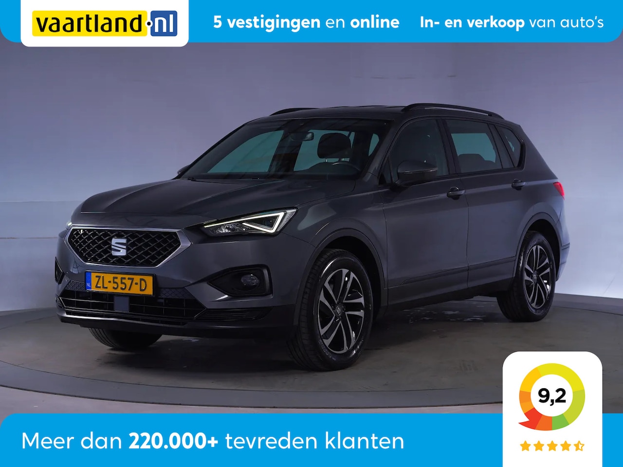 Seat Tarraco - 1.5 TSI Style 7pers [ Virtual cockpit Technology pakket Nav pakket ] - AutoWereld.nl