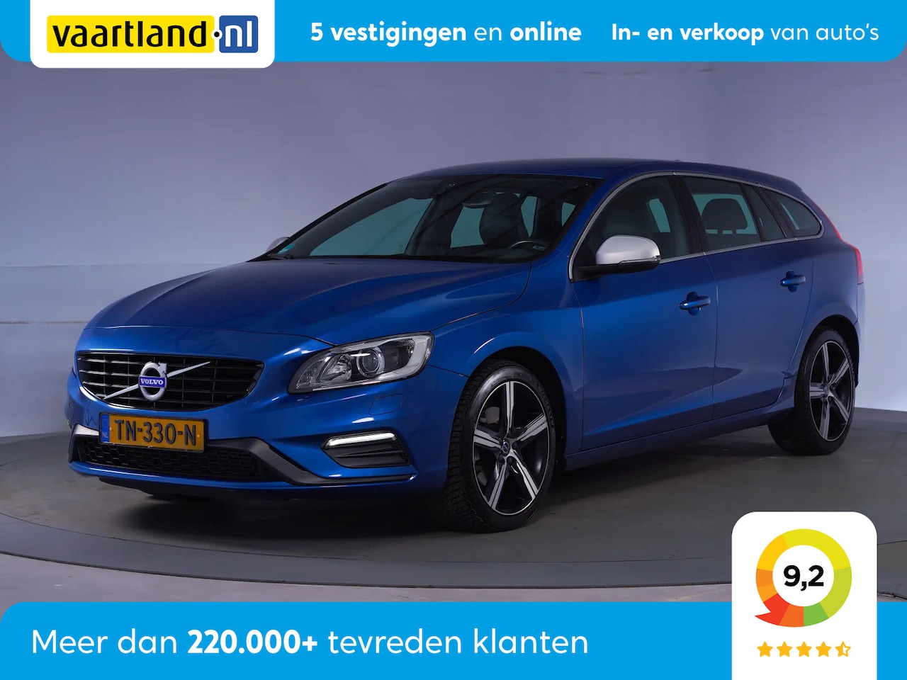 Volvo V60 - T4 Business Sport R-design [ Xenon Nav Camera Stoelverwarming ] - AutoWereld.nl