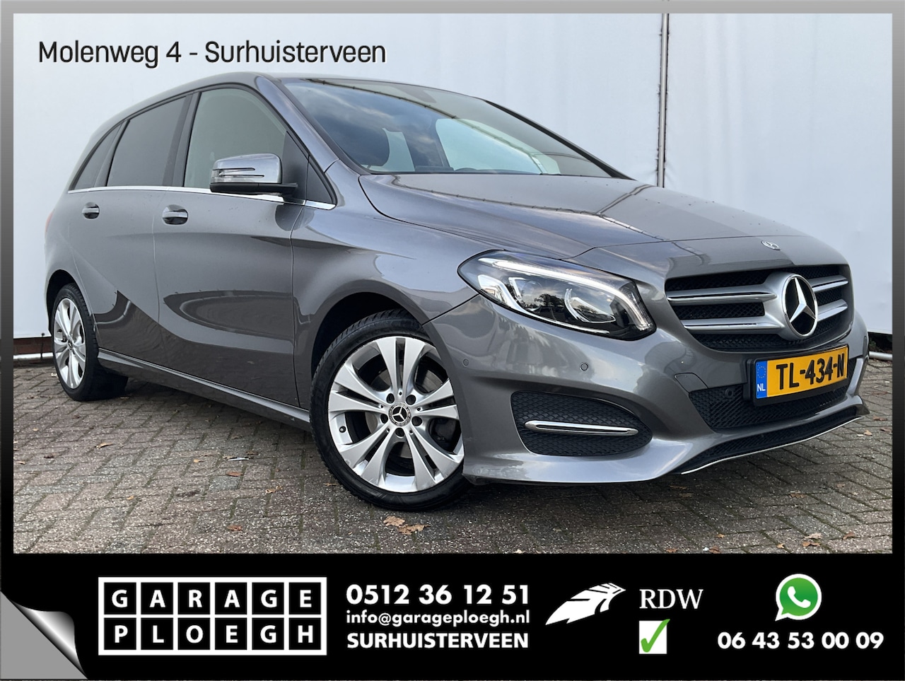 Mercedes-Benz B-klasse - 180 Automaat Ambition Airco Cruise Hoge zit - AutoWereld.nl