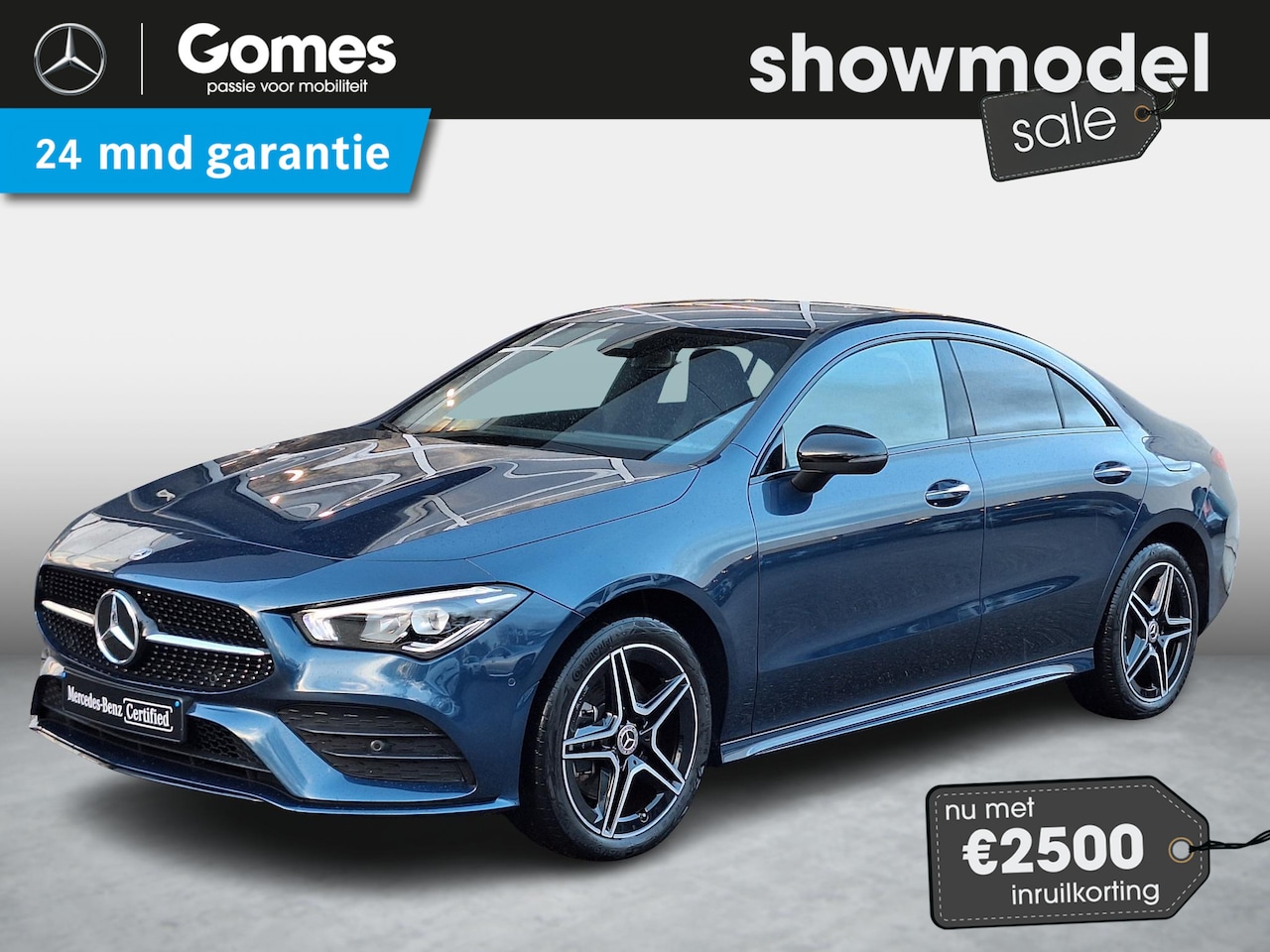 Mercedes-Benz CLA-Klasse - 250 e AMG Line | Premium | Nightpakket | Achteruitrijcamera | Stoelverwarming | Sfeerverli - AutoWereld.nl