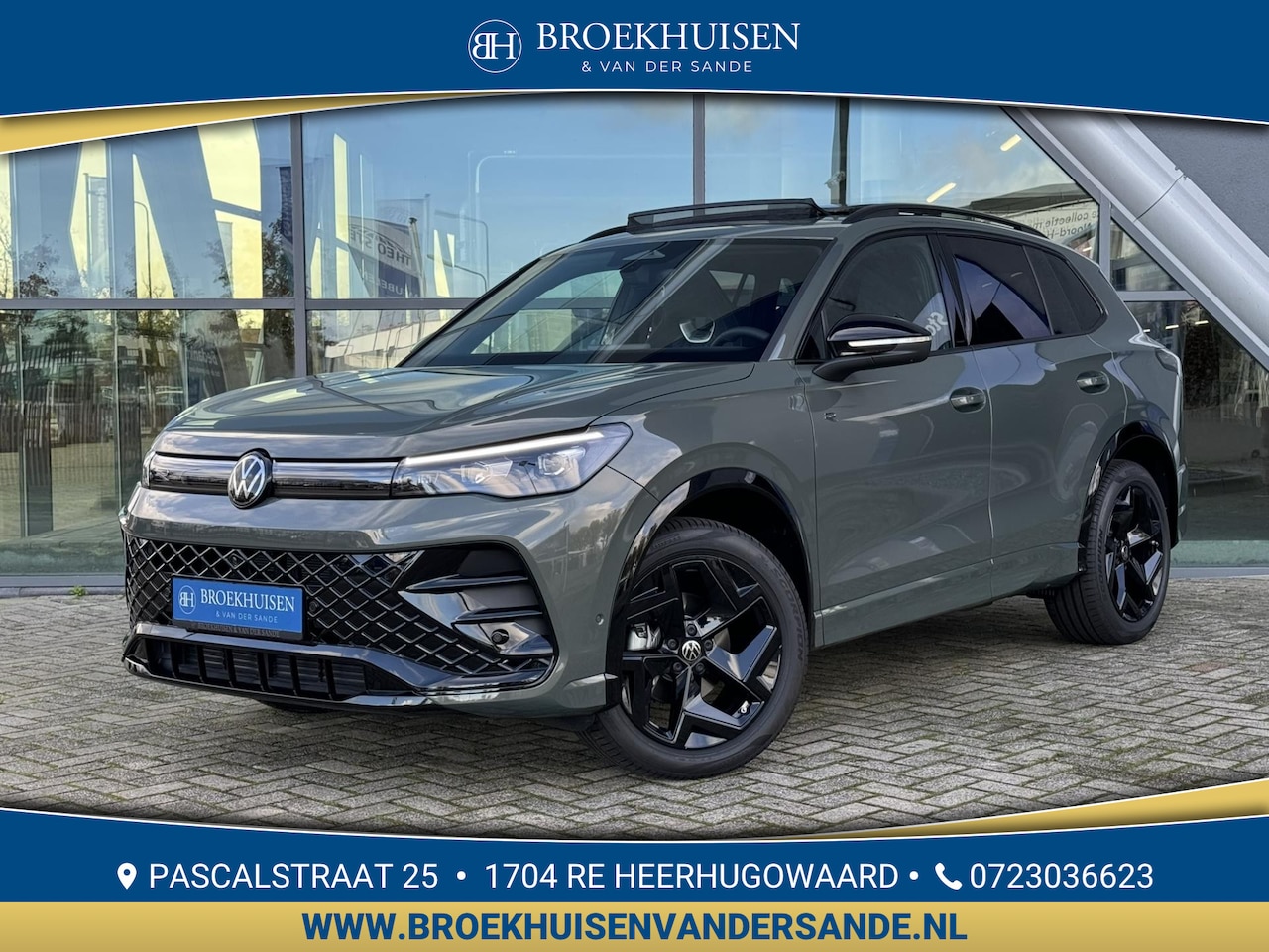 Volkswagen Tiguan - 1.5 eTSI R-Line Edition 150pk Panoramadak / 360 Camera / Massage stoelen - AutoWereld.nl