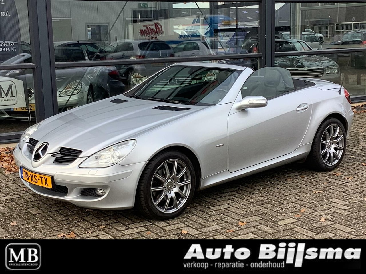 Mercedes-Benz SLK-klasse - 200 K. Edition 10 200 K. Edition 10, nekverwarming, zeer net, - AutoWereld.nl