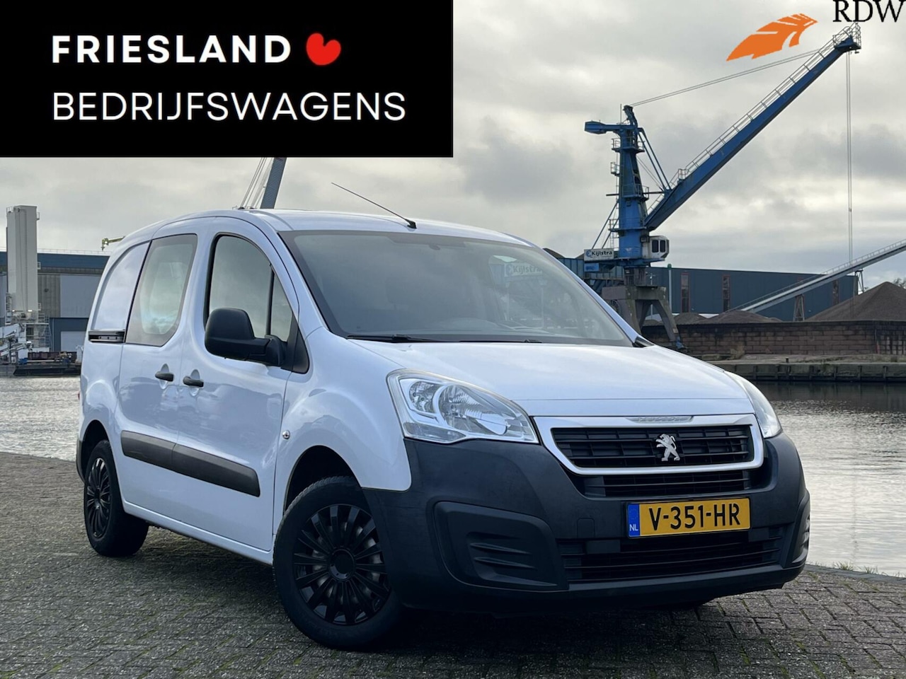 Peugeot Partner - bestel 120 1.6 BlueHDi 75 L1 Pro Airco/Cruise/Bluetooth/Elek.Ramen/APK:11-2025 - AutoWereld.nl