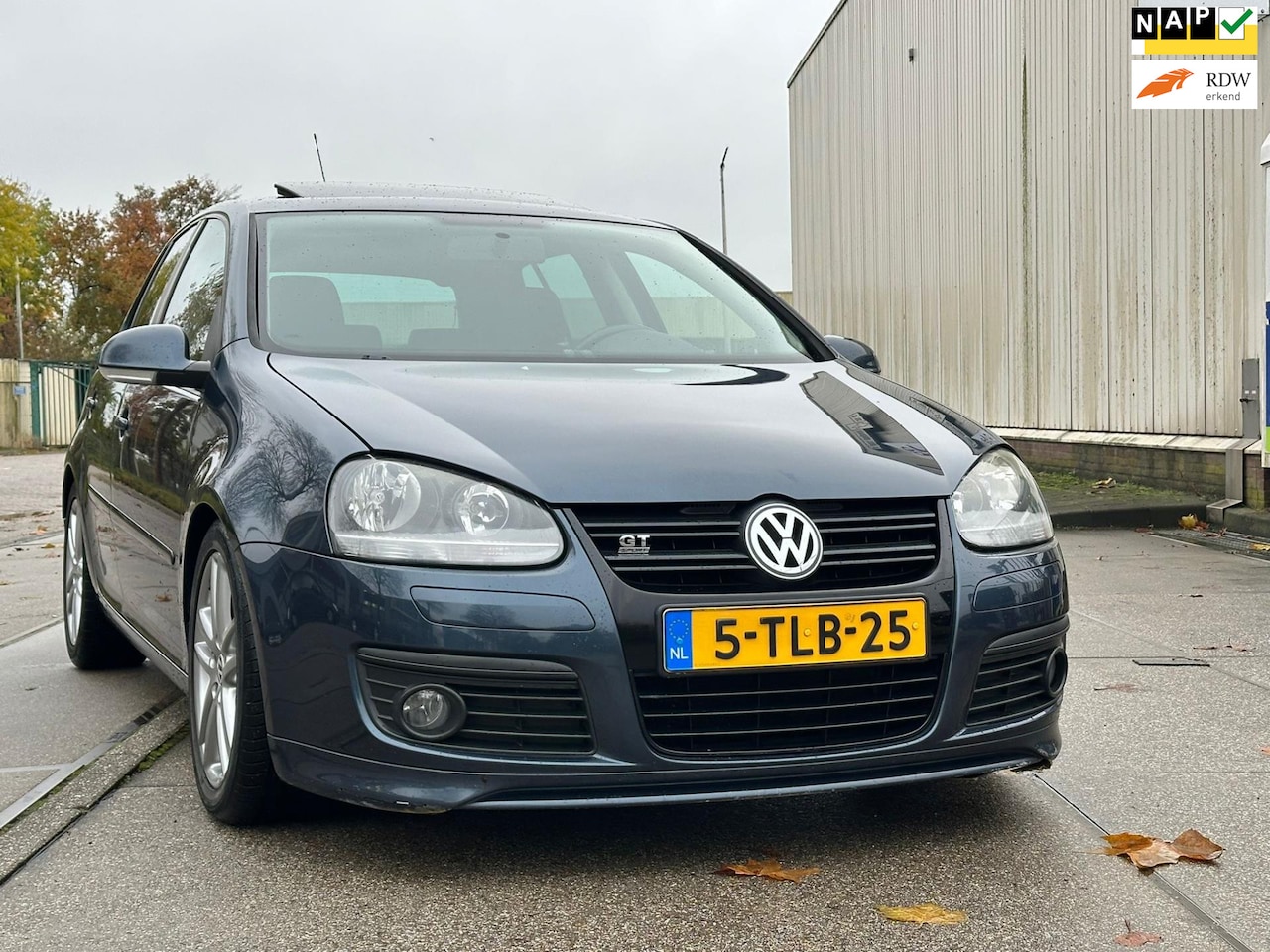 Volkswagen Golf - 1.4 TSI GT Sport 2008 5drs Schuifdak/Clima/Cruise - AutoWereld.nl