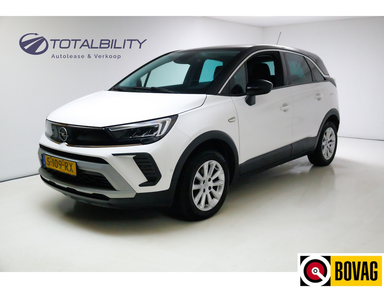 Opel Crossland - 1.2 Turbo Elegance 131 PK AGR stoel, PDC V+A+Camera, Stoel-, Stuur-, en voorruitverwarming - AutoWereld.nl