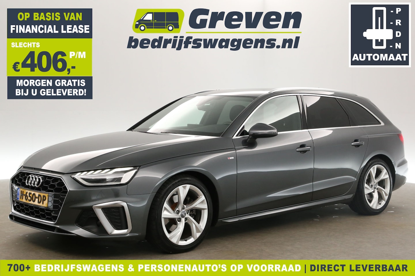 Audi A4 - 35 TFSI S-line 150PK Automaat Clima Carplay Cruise LED Navi Virtual 18"LMV PDC Trekhaak - AutoWereld.nl