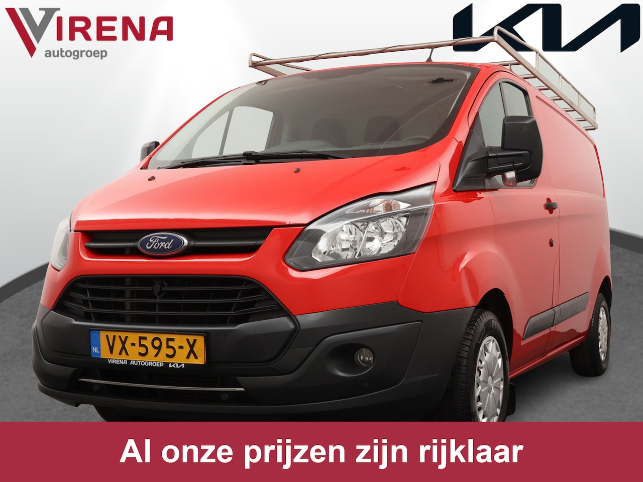 Ford Transit Custom - 270 2.0 TDCI L1H1 Ambiente - Bluetooth - Radio - Achteruitrij Camera - Parkeersensoren Voo - AutoWereld.nl