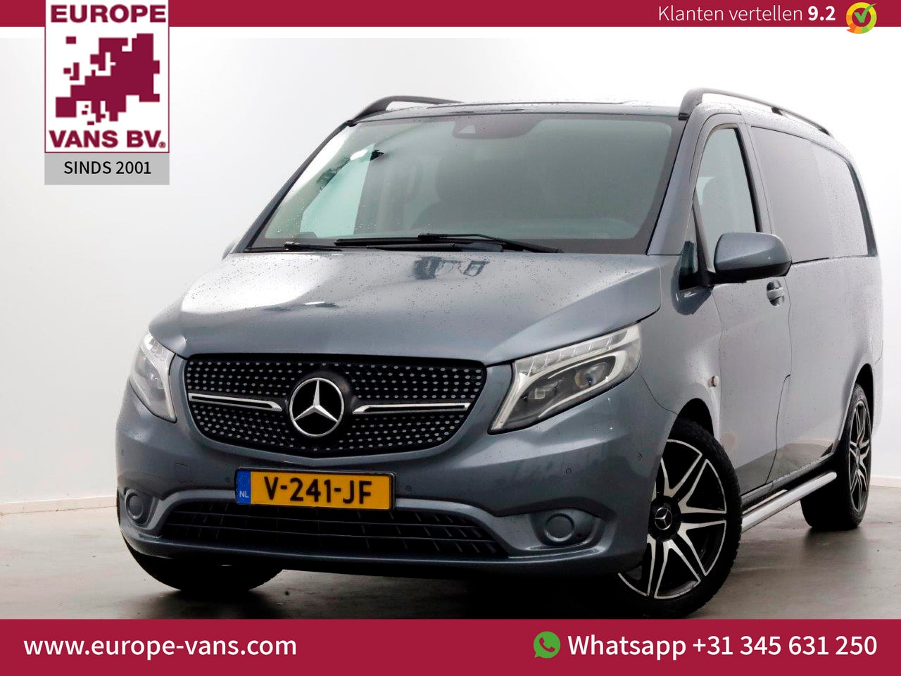 Mercedes-Benz Vito - 114 CDI 136pk E6 7G Automaat Lang D.C. Airco/Navi/Camera/LED 09-2017 - AutoWereld.nl