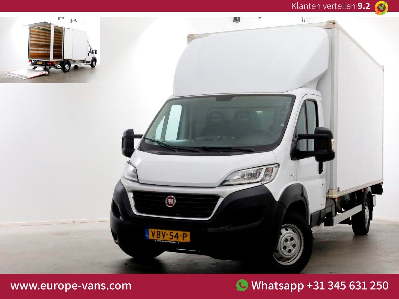 Fiat Ducato - 35H 2.3 MultiJet 150pk Bakwagen met laadklep 09-2019 - AutoWereld.nl