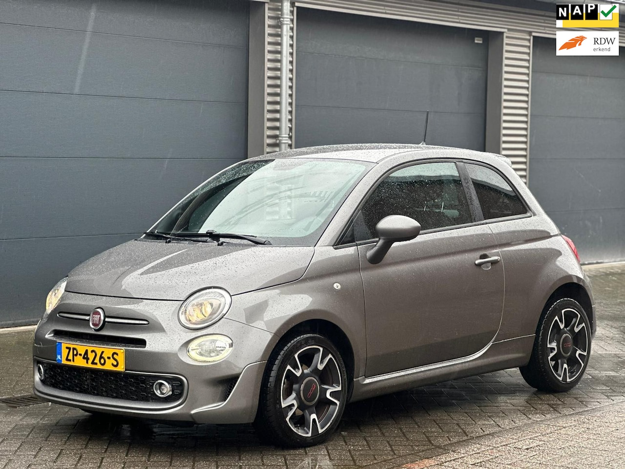 Fiat 500 - 1.2 S SPORT Automaat, 44000 km, vele opties, climaat control, 1/2 lederen sportinterieur - AutoWereld.nl