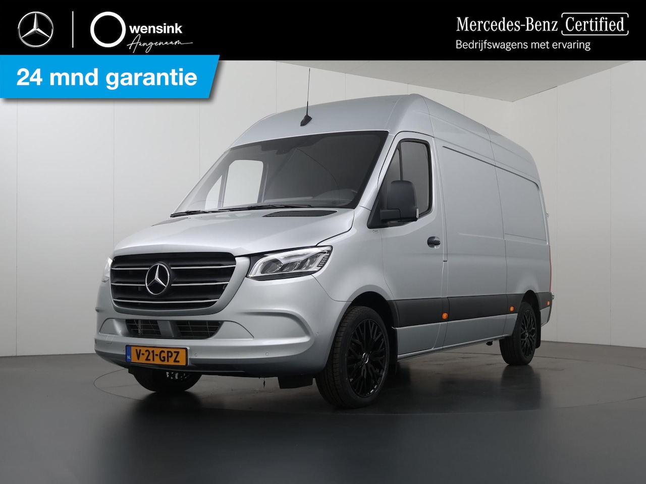 Mercedes-Benz Sprinter - 319 CDI L2 H2 | Aut. | 3500 KG Trekhaak | Navigatie | Parkeercamera | Stoelverwarming | Ke - AutoWereld.nl