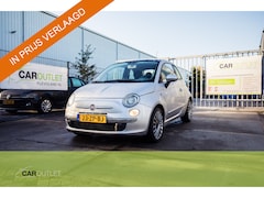 Fiat 500 - 1.4-16V Lounge Luxe uitvoering met Krachtige Motor 101PK Pano schuifdak, 6 versnellingen,