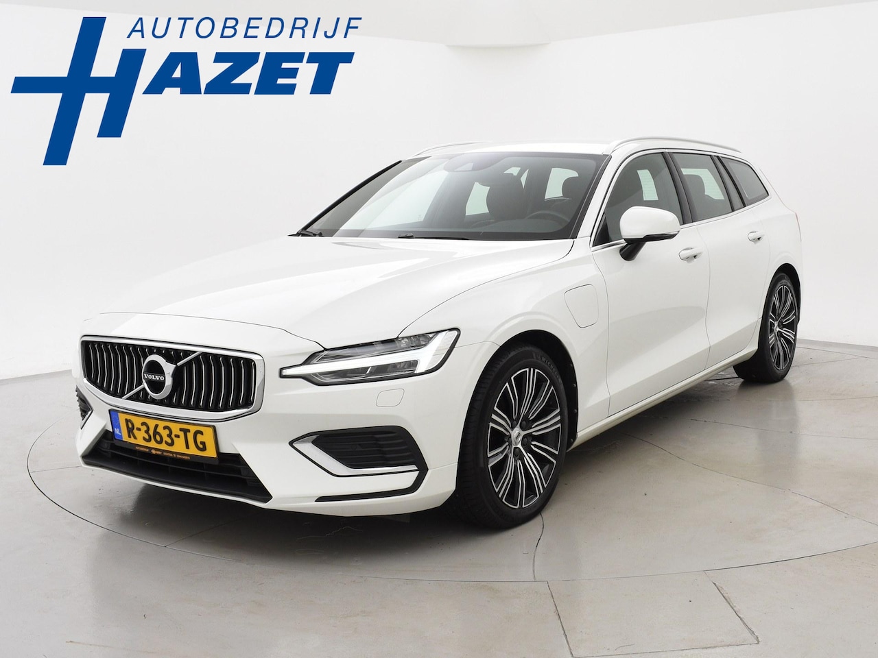 Volvo V60 - 2.0 T6 Recharge 340 PK AWD INSCRIPTION + ADAPTIVE CRUISE | CARPLAY | HARMAN KARDON | LEDER - AutoWereld.nl