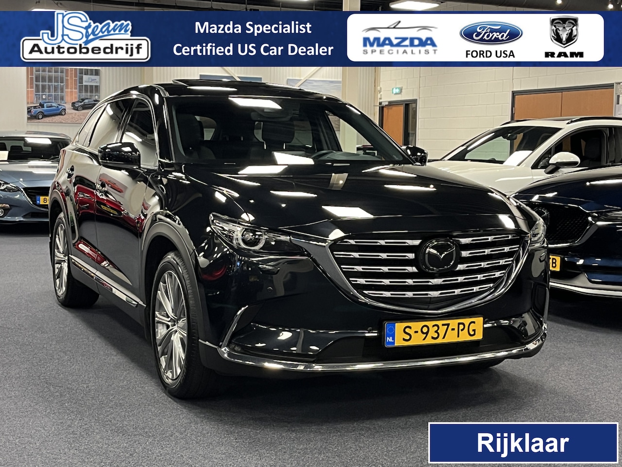 Mazda CX-9 - 2.5 SkyActiv-G Signature Turbo Automaat 231PK AWD 7-Pers Navi Leder Radar Cruise - AutoWereld.nl