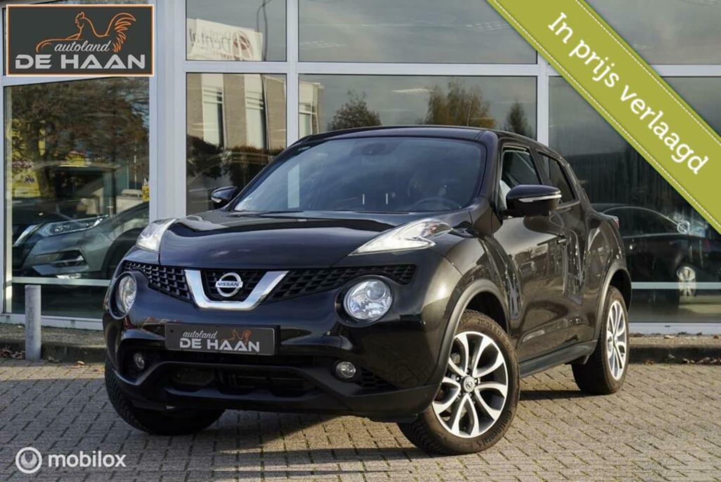 Nissan Juke - 1.6 DIG-T Tekna AUT LEDER 360 CAMERA NAVI PANODAK - AutoWereld.nl