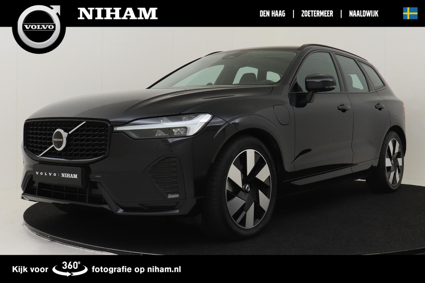 Volvo XC60 - RECHARGE T6 AWD ULTIMATE DARK -PANO.DAK|B&W-AUDIO|LUCHTVERING|HEAD-UP DISP.|20" - AutoWereld.nl