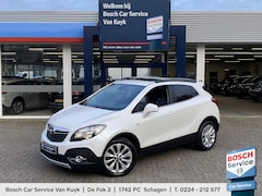 Opel Mokka - 1.4 T Cosmo / 140 Pk / NL-Auto / 2-De Eigenaar / Vol-Leder / Schuif-Kanteldak / Radio-Blue