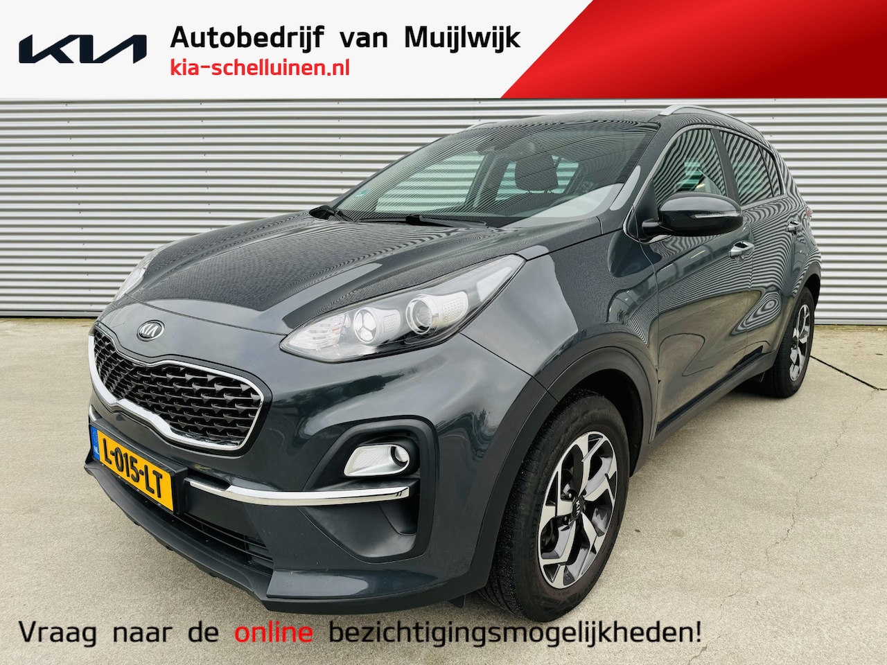 Kia Sportage - 1.6 GDI DynamicLine GERESERVEERD | NW door ons geleverd & Onderhouden. - AutoWereld.nl