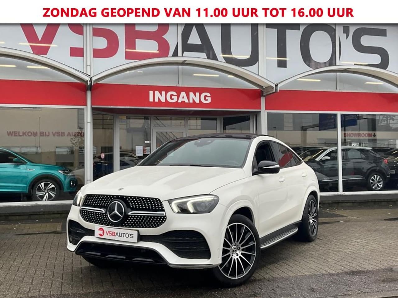 Mercedes-Benz GLE-Klasse - GLE 350e AMG-PAKKET PANO-DAK TREKHAAK CAMERA - AutoWereld.nl