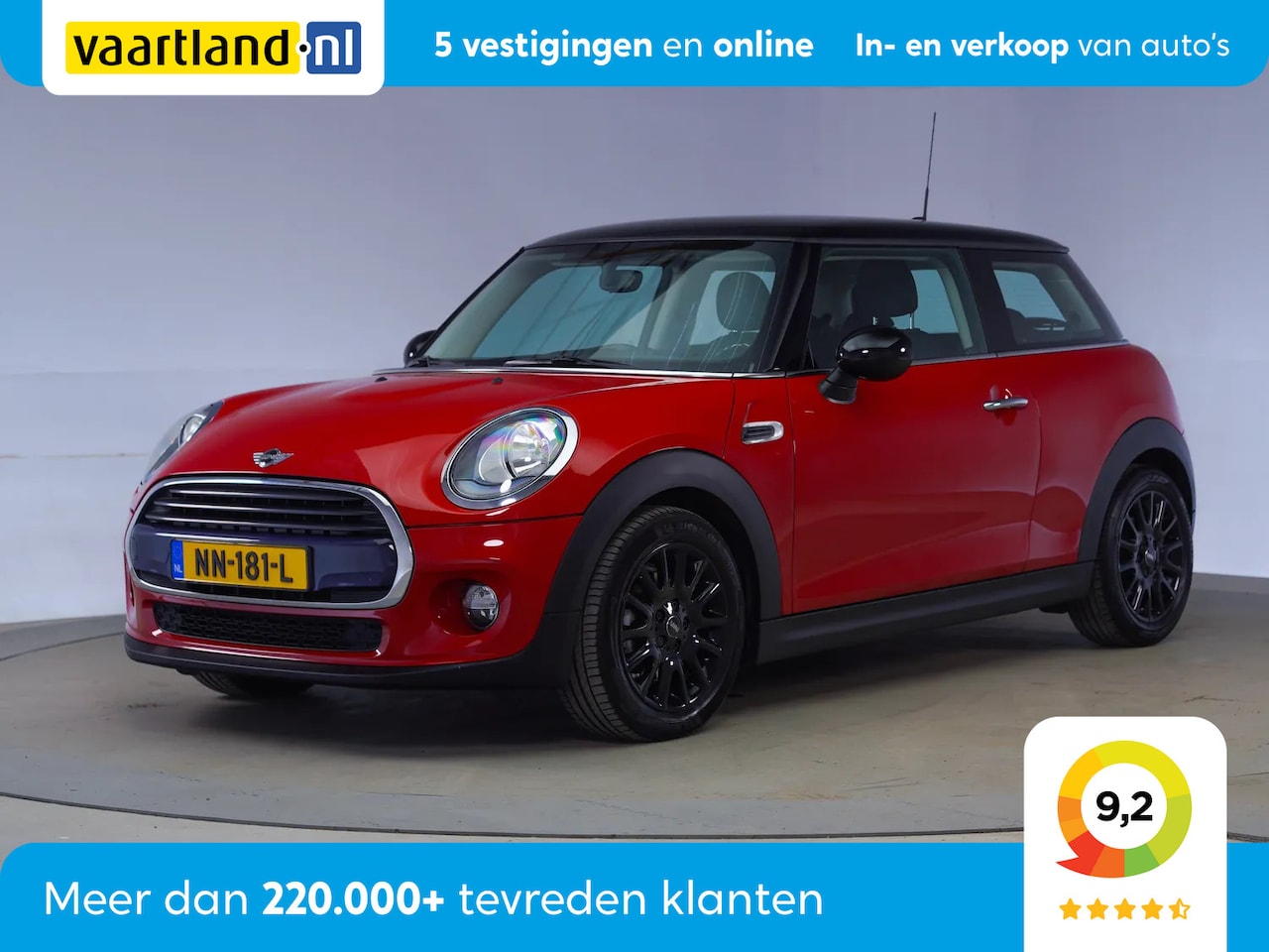 MINI Cooper - 1.5 Cooper 136pk Business [ Navi Airco Cruise ] - AutoWereld.nl