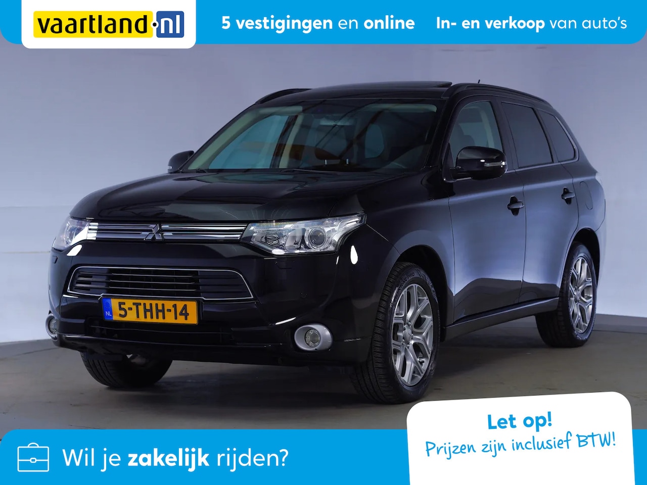 Mitsubishi Outlander - 2.0 PHEV Instyle [ Schuifdak Leer Camera Stoelverwarming ] - AutoWereld.nl