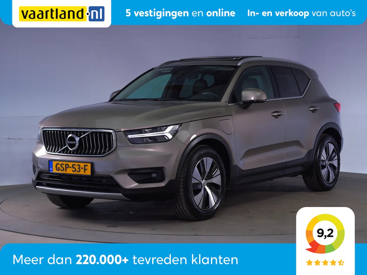 Volvo XC40 - T5 Recharge Business Pro [ Panorama Leder Trekhaak ] - AutoWereld.nl