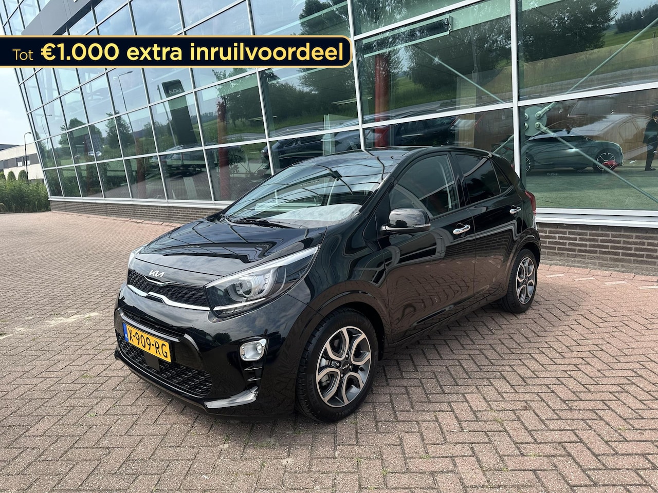 Kia Picanto - 1.0 DPi DynamicPlusLine JANUARI 2024 | KEYLESS | NAVI - AutoWereld.nl