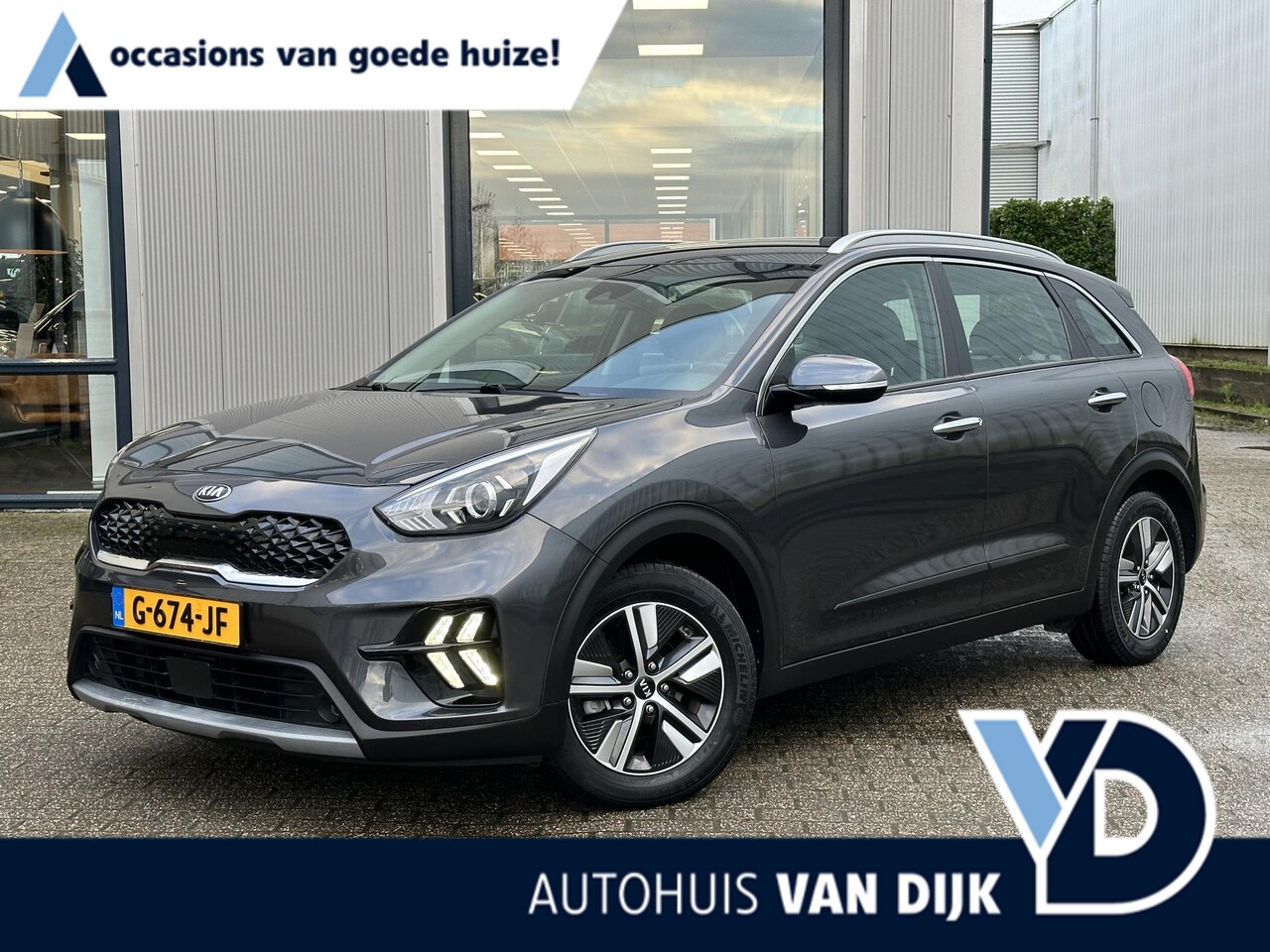 Kia Niro - 1.6 GDi Hybrid Edition | NL-Auto/Camera/Navi/Trekhaak/Cruise Adaptief - AutoWereld.nl