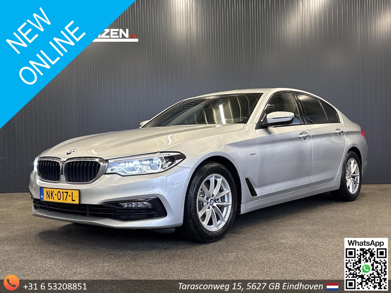 BMW 5-serie - 520d High Executive | € 15.950,- NETTO! | Automaat | Display Key | Camera's | Stoelverwarm - AutoWereld.nl