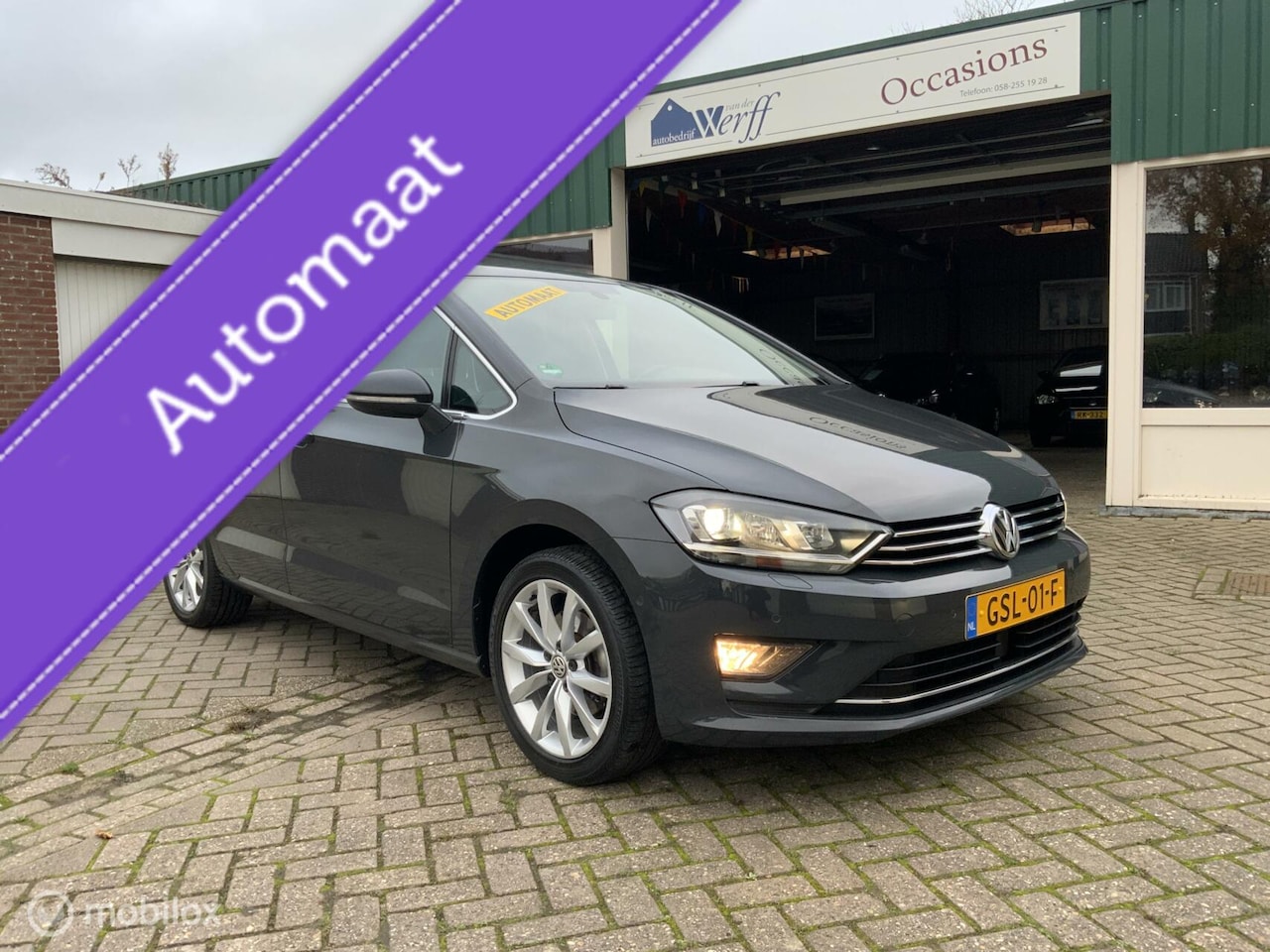 Volkswagen Golf Sportsvan - 1.4 TSI,Automaat,Cruise,Stoelverw.,Hoogzit. - AutoWereld.nl