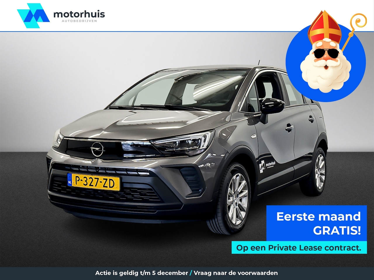 Opel Crossland - 1.2 TURBO 130PK AUTOMAAT ELEGANCE LED NAVI TEL ECC - AutoWereld.nl