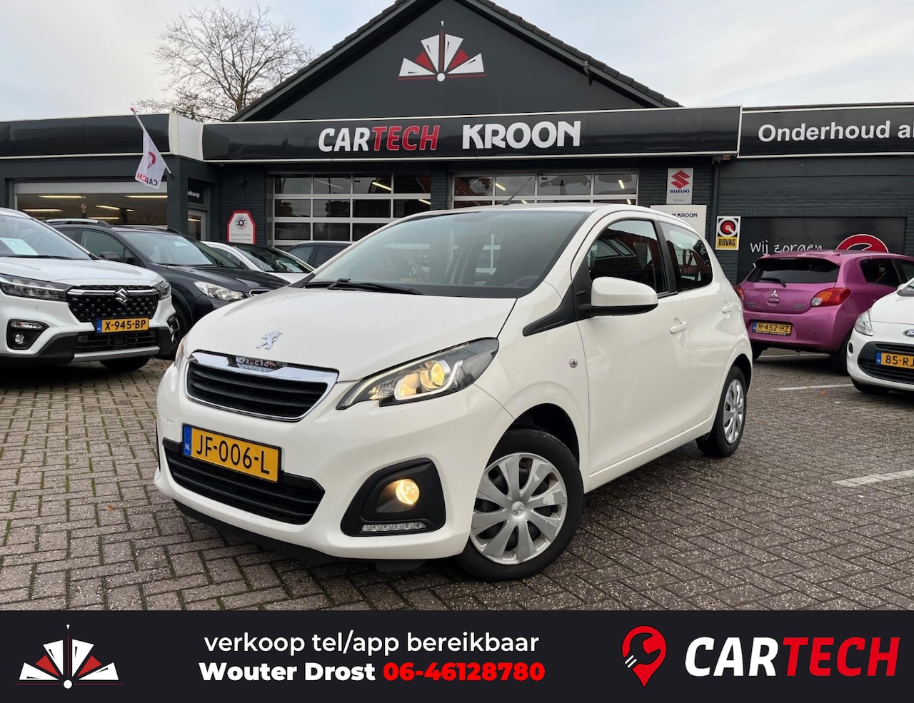 Peugeot 108 - 1.0 e-VTi Active Pack Premium, 36.000 km ! - AutoWereld.nl