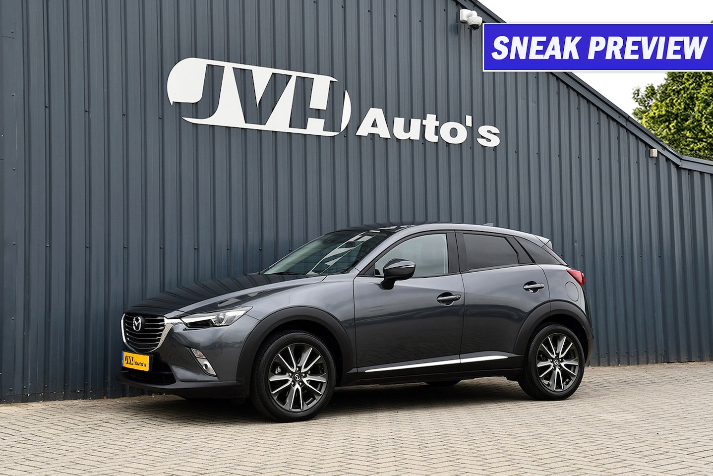 Mazda CX-3 - 2.0 SkyActiv-G 120 GT-M 05-2017 | 1/2Leder | LED | HeadUp | Navi | Cam - AutoWereld.nl